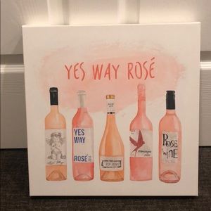 Yes way rose canvas